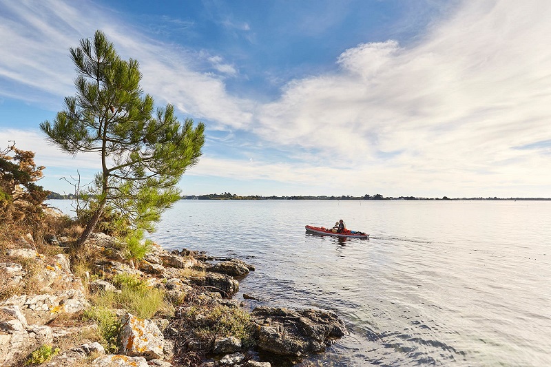 Kayak sur la Ria d'Etel