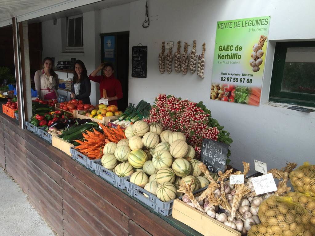 Ferme De Kerhillio Vente De Légumes Producteurs Locaux à