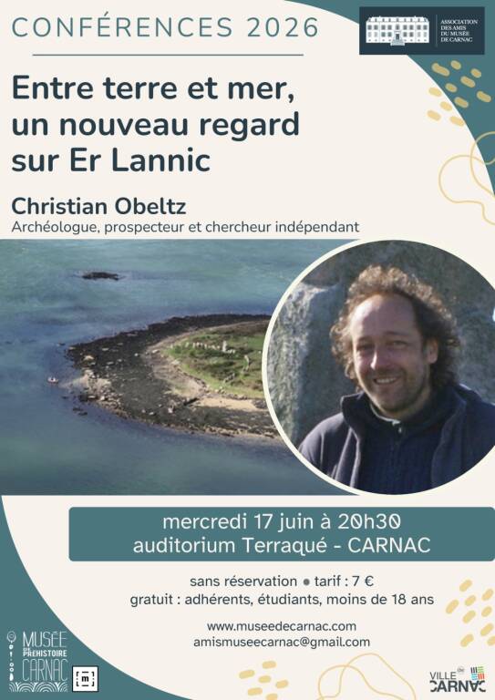 Conférence : "Entre terre et mer, un nouveau regard sur Er Lannic"