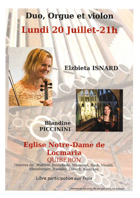 Duo orgue et violon