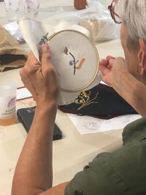 Atelier découverte de la broderie