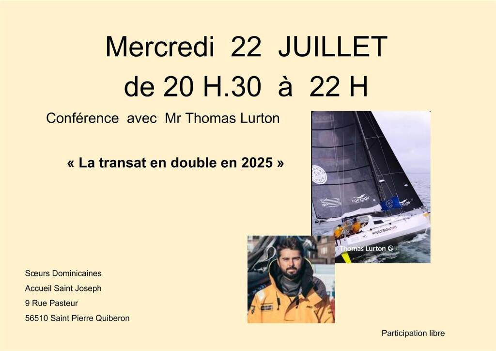Conférence de Thomas Lurton - navigateur