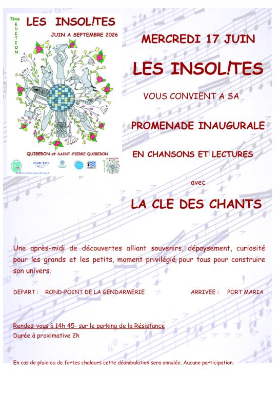Promenade inaugurale des Insol!tes