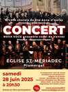 Concert – Chorales Sylvia et Nova Voce