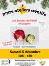 P’tits ateliers créatifs : Les boules de Noël en papier9 P’tits ateliers créatifs : Les boules de Noël en papier9