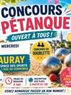 Affiche Concours Pétanque Eté 2026