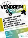 Animation jeux de société "Vendredi, on joue !"