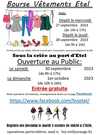 Bourse vêtements Etel