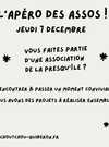Invitation événement apéritif