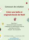 Concours de création "Créer une boule de Noël" - Le P'tit Monde de Zabelle