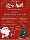Arrivée du Père Noel à Locoal Mendon