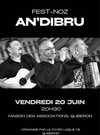 Affiche Annonce de programmation d'artistes Bold Moderne Minimaliste Noir Blanc - 1