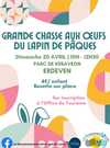 Grande chasse aux oeufs du lapin de Pâques