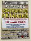 Concours de pétanque libre