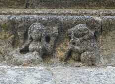 Sirène et cochon au biniou