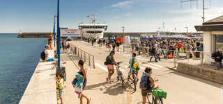 Parkings vers les îles