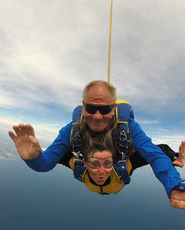 Saut parachute Presqu'île de Quiberon