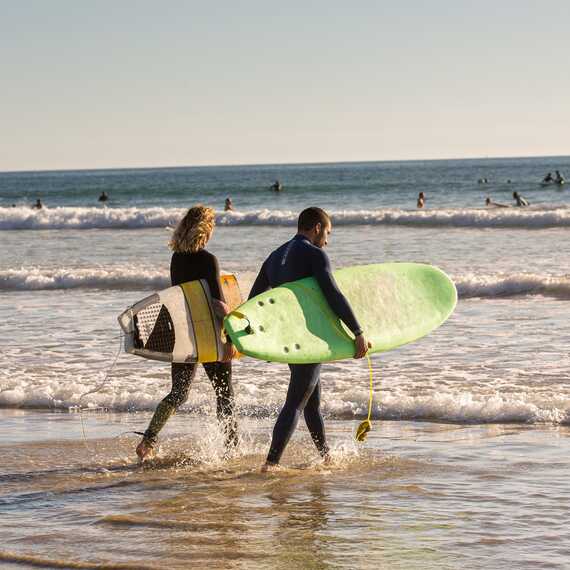 Surfen Sie in Plouharnel