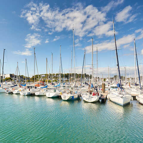 Port de plaisance de la Trinité-sur-Mer et informations pour venir en Bateau dans la Baie de Quiberon