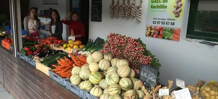 Ferme de Kerhillio vente de légumes
