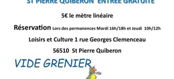 Vide Grenier Vide Grenier