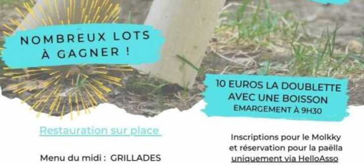Tournoi de Mölkky et feu d'artifice Tournoi de Mölkky et feu d'artifice