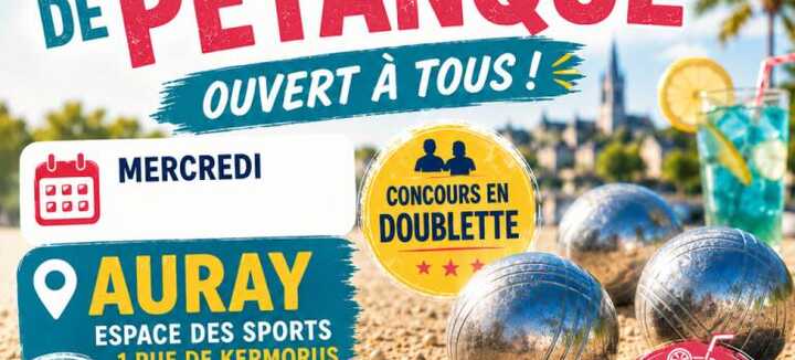 Concours de pétanque