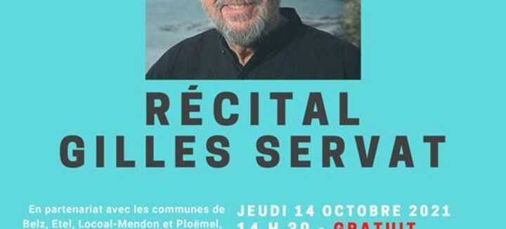Récital gratuit de Gilles SERVAT à 14h30 Récital gratuit de Gilles SERVAT à 14h30