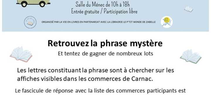 Jeu Retrouvez la phrase mystère - Le P'tit Monde de Zabelle Jeu Retrouvez la phrase mystère - Le P'tit Monde de Zabelle