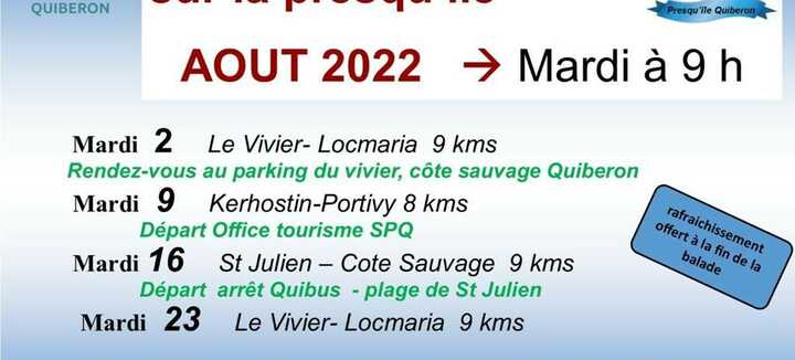 Balade découverte sur la Presqu'île Balade découverte sur la Presqu'île