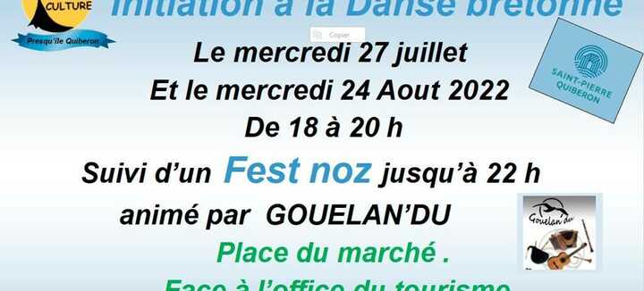 Initiation à la Danse Bretonne et Fest Noz Initiation à la Danse Bretonne et Fest Noz