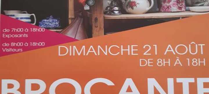 Brocante du 21 août Brocante du 21 août