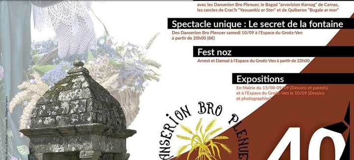 Fête des 40 ans de Danserion bro Plenuer Fête des 40 ans de Danserion bro Plenuer