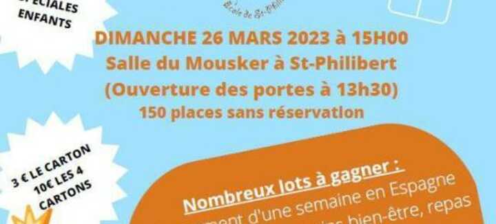 Loto de l'amicale des parents d'élèves Loto de l'amicale des parents d'élèves