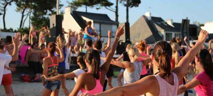 Zumba à la plage Zumba à la plage