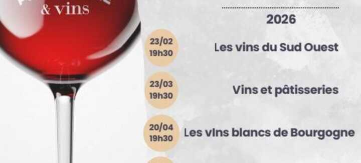 Cours d'oenologie "les accords mets et vins" Cours d'oenologie "les accords mets et vins"
