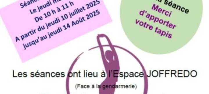 Séances d'été de pilates Séances d'été de pilates