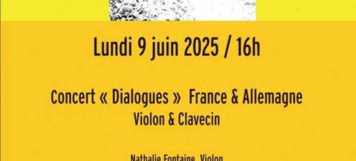 Concert " Dialogues " à St Clément Concert " Dialogues " à St Clément