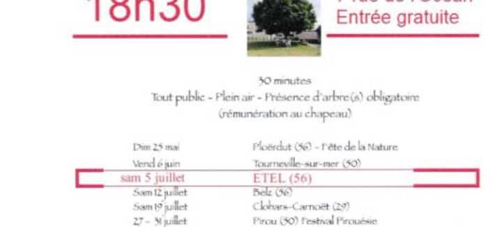 Découverte autour des arbres