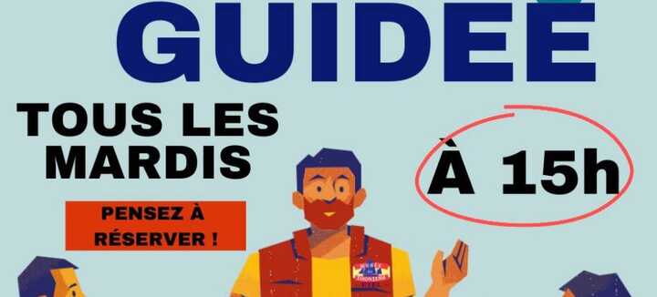 Visites guidées tous les mardis de l'été Visites guidées tous les mardis de l'été