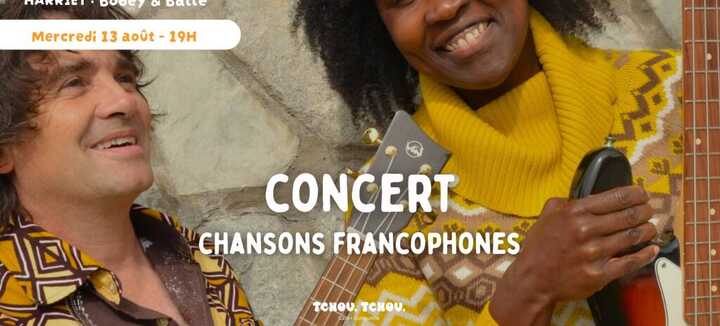 Concert par Harriet (chansons francophones) Tchou Tchou Quiberon Concert par Harriet (chansons francophones) Tchou Tchou Quiberon