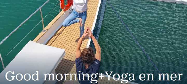 Yoga en Mer à bord de Navéol Yoga en Mer à bord de Navéol