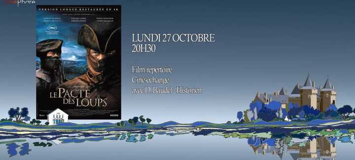 Projection : Le Pacte des loups suivie d’un ciné-échange Projection : Le Pacte des loups suivie d’un ciné-échange