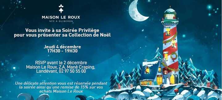 Maison Le Roux - Soirée Privilège