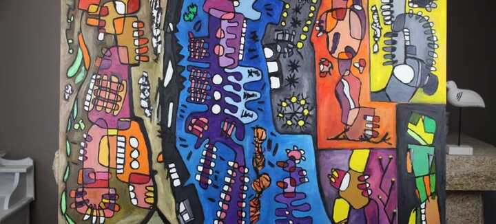 Exposition de peintures d'Alban Le Floch