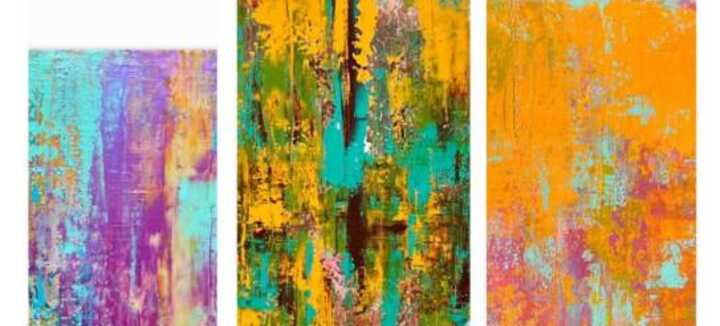 Exposition peinture asbtraitre et intuitive d'Héloise