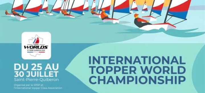 Toppers Worlds 2026 : compétition de voiles