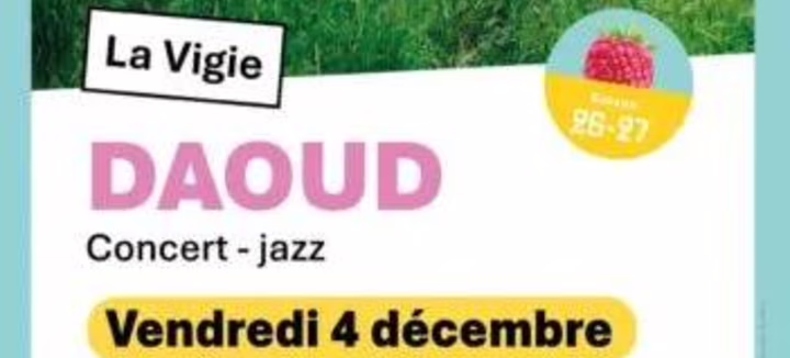 Concert de jazz Daoud