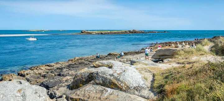 Quiberon - Côté Baie : Saint Julien, La Pointe du Conguel Quiberon - Côté Baie : Saint Julien, La Pointe du Conguel