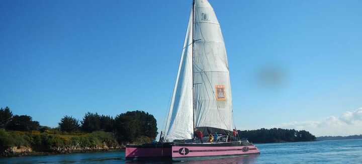 caseneuve maxi catamaran quiberon